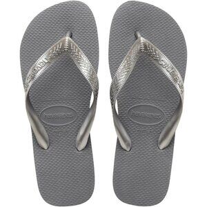 Women's Rubber Flip Flops Size 6 M Comfortable Summer Beach Sandals